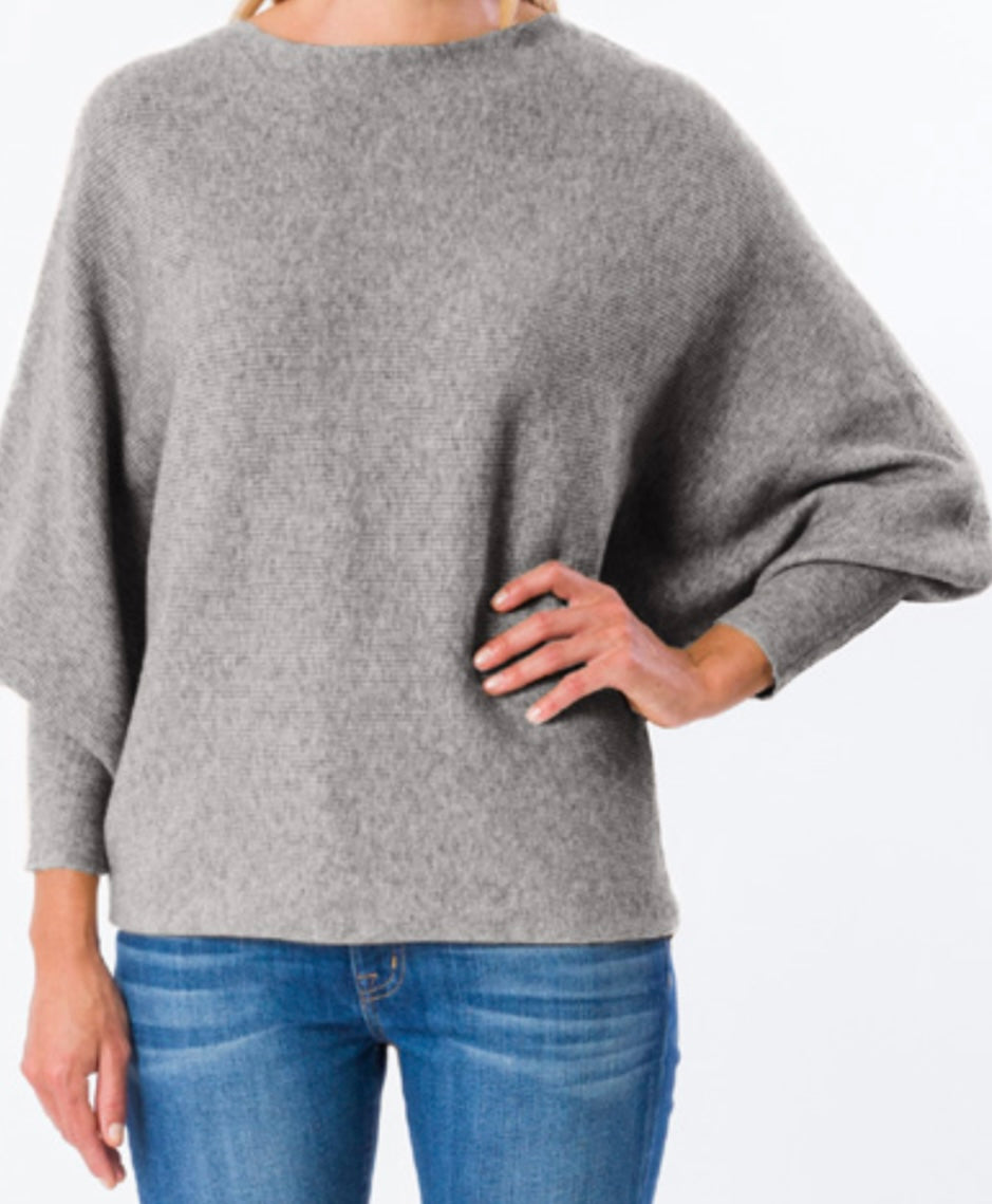 Essential Sweater in Ash Grey