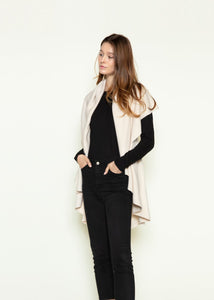 Veronica Vest in Cream
