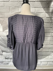 Boho Days Blouse in Charcoal