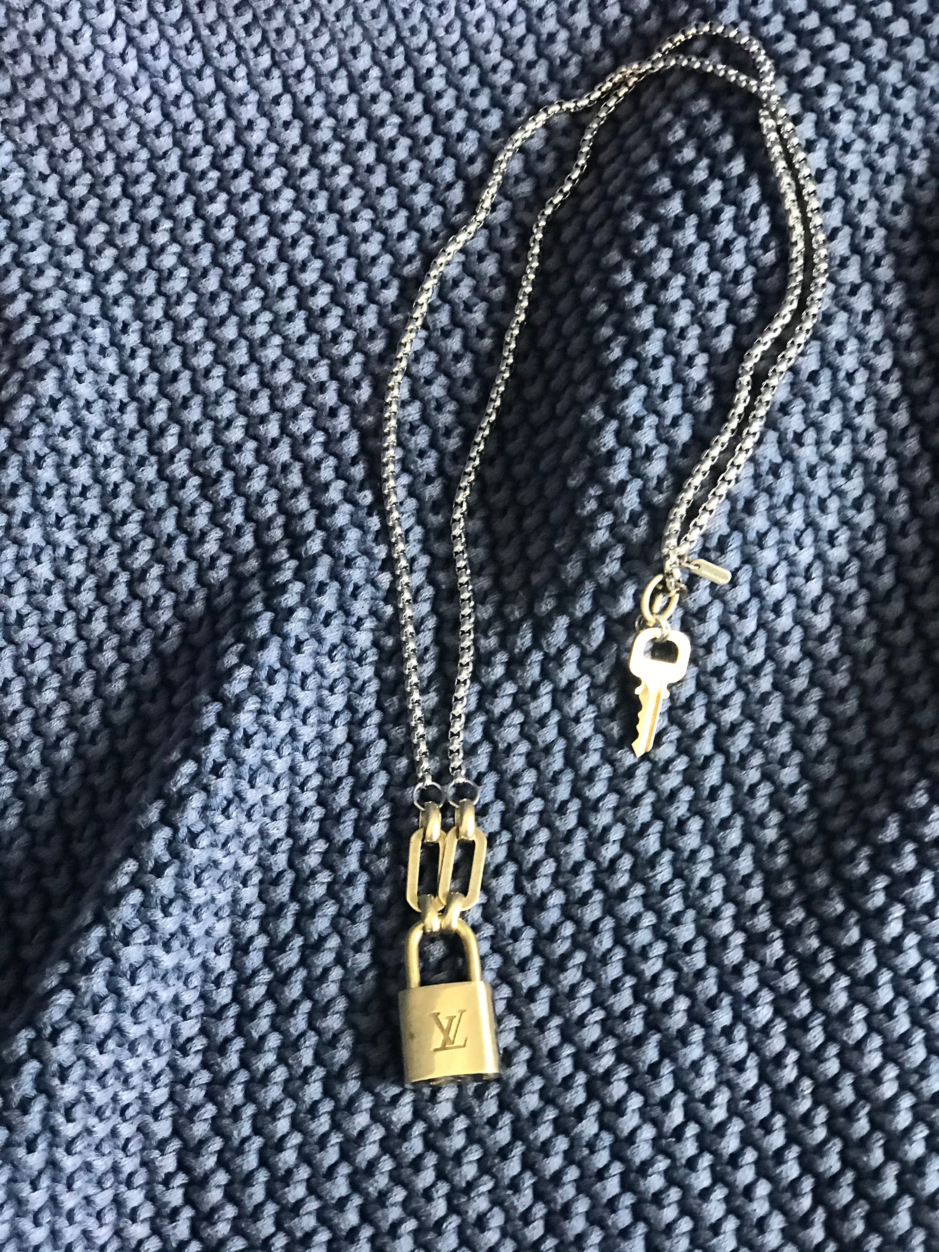 Louis Vuitton Lock & Key Necklace – Lady Luxe Collection