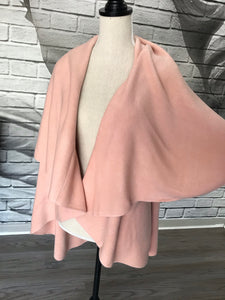 Veronica Vest in Dusty Pink