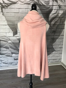 Veronica Vest in Dusty Pink
